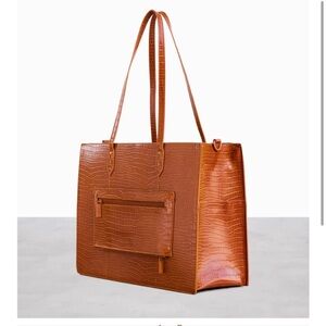 The BEIS Work Tote - COGNAC - “like new” condition